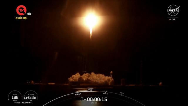 Tàu Dragon của SpaceX vận chuyển hàng tiếp tế lên Trạm vũ trụ quốc tế