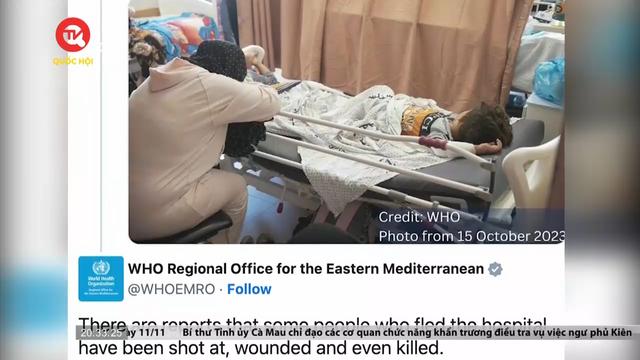 Israel tăng cường tấn công, hệ thống y tế Gaza tê liệt 