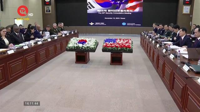 Mỹ và Hàn Quốc cập nhật chiến lược răn đe Triều Tiên