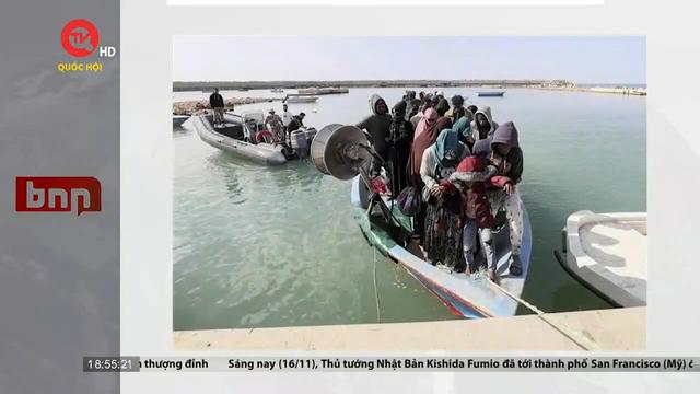 Cụm tin quốc tế: Hơn 60 người di cư mất tích ngoài khơi Yemen do đắm thuyền