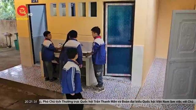 Khánh thành 27 công trình “nhà vệ sinh cho em” tại Lạng Sơn