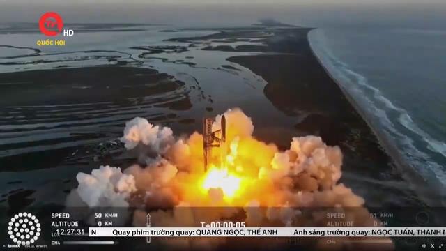 Siêu tên lửa và tàu vũ trụ của Spacex phát nổ vài phút sau khi phóng