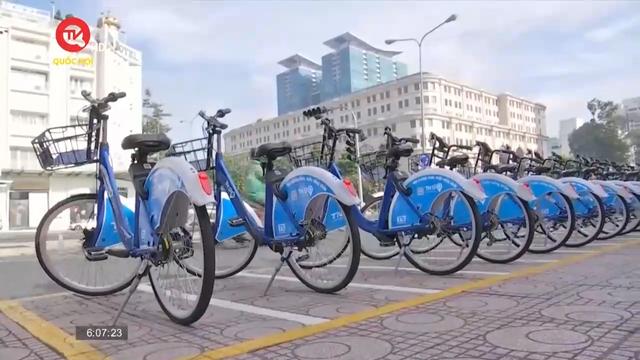 TP.HCM: Sẽ mở rộng mô hình xe đạp công cộng phục vụ người dân