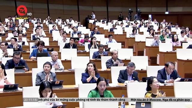 94,74% đại biểu Quốc hội tán thành thông qua Luật Viễn thông (sửa đổi)
