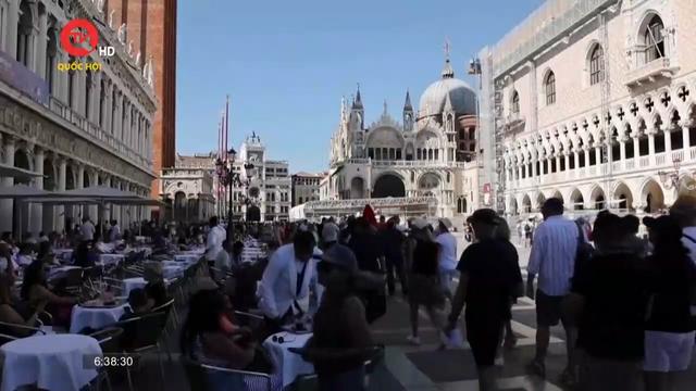 Venice áp dụng thu phí tham quan trong ngày từ năm 2024