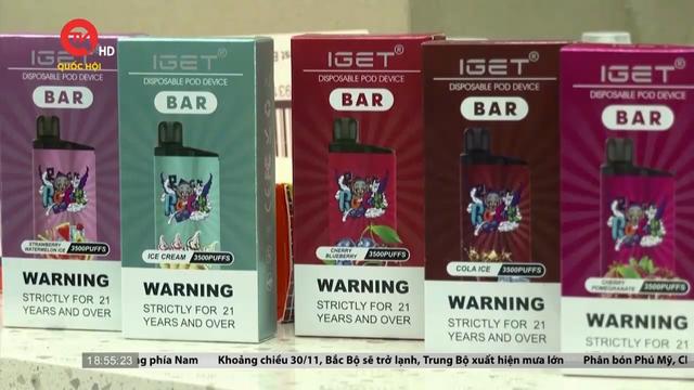 Cụm tin quốc tế tối 28/10: Australia cấm nhập khẩu thiết bị thuốc lá điện tử