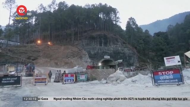 Chiến dịch giải cứu trong vụ sập hầm ở Ấn Độ kết thúc