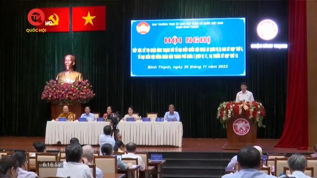 Đoàn đại biểu Quốc hội TPHCM đơn vị số 2 tiếp xúc cử tri quận Bình Thạnh