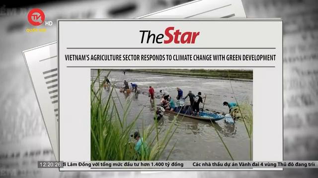 Nông nghiệp Việt ứng phó với khó khăn bằng sản xuất xanh