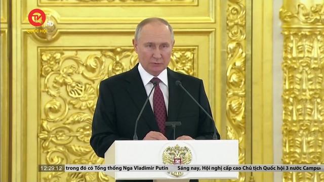 Tổng thống Nga đề cập tình trạng gián đoạn hợp tác với Đức 