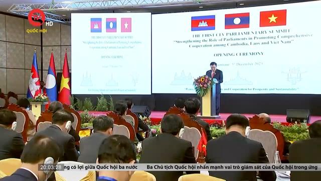 Vun đắp tình hữu nghị đoàn kết, thúc đẩy hợp tác toàn diện trên mọi lĩnh vực của ba nước Campuchia - Lào - Việt Nam