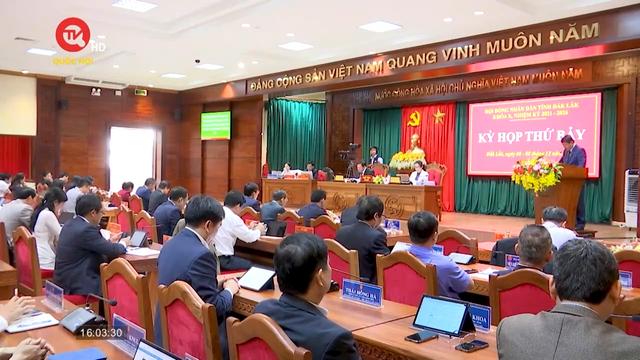 Kỳ họp thứ 7, HĐND tỉnh Đắk Lắk khoá X xem xét nhiều vấn đề quan trọng