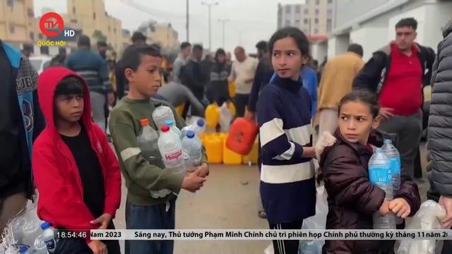 Khủng hoảng nguồn nước ngày càng trầm trọng tại dải Gaza