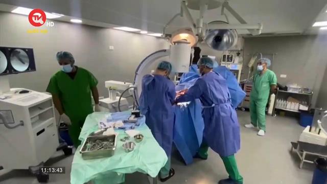 Bệnh viện Kamal Adwan ở Gaza trong tình trạng khủng hoảng