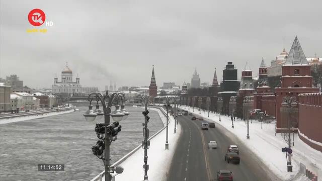 Moscow ghi nhận mức độ nguy hiểm thời tiết màu cam 