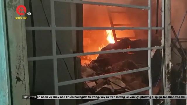 TPHCM: Cháy nhà ở quận Tân Bình, 2 người tử vong
