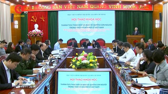 Thúc đẩy và bảo vệ quyền con người trong thời kỳ đổi mới ở Việt Nam 