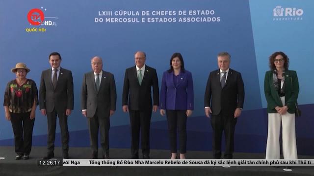 Hội nghị thượng đỉnh MERCOSUR thảo luận về nhiều vấn đề quan trọng