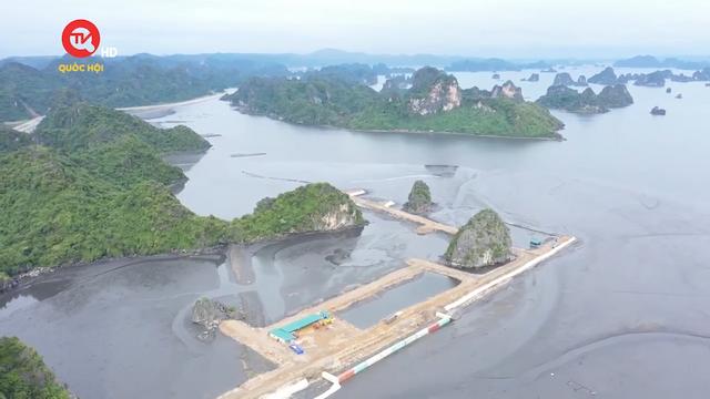 Ba Bộ vào cuộc làm rõ dự án “quây núi” lấp vùng đệm vịnh Hạ Long 