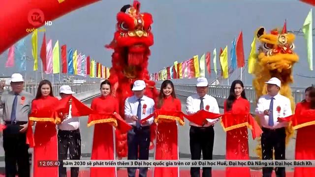 Cà Mau: Phó Thủ tướng Lê Minh Khái dự lễ thông xe công trình cầu sông Ông Đốc
