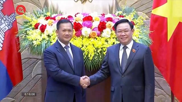 Chủ tịch Quốc hội hội kiến Thủ tướng Campuchia