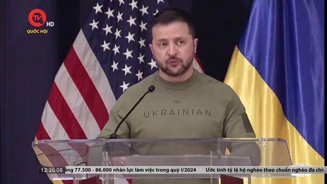 Tổng thống Ukraine tới Washington, kêu gọi Mỹ tiếp tục viện trợ