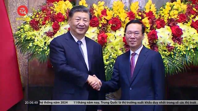 Chủ tịch Nước hội đàm với Tổng Bí thư, Chủ tịch Nước Trung Quốc Tập Cận Bình