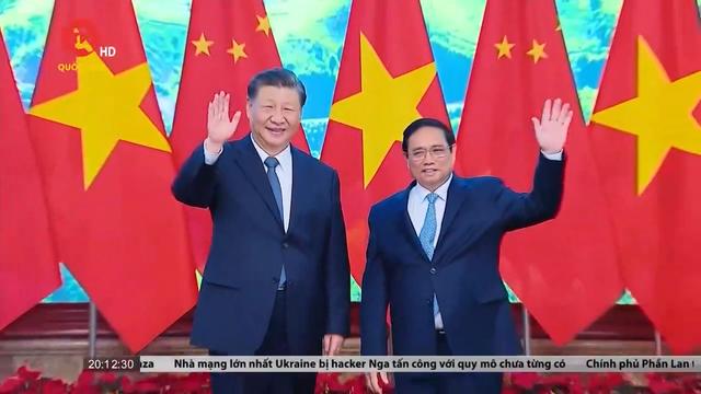 Thủ tướng hội kiến Tổng Bí thư, Chủ tịch Nước Trung Quốc Tập Cận Bình