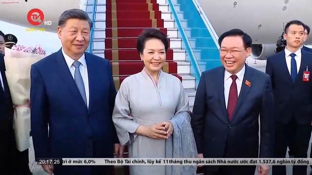 Tổng Bí thư, Chủ tịch Nước Trung Quốc kết thúc chuyến thăm Việt Nam