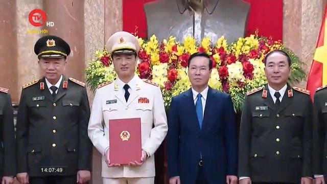 Thăng quân hàm Thượng tướng cho Thứ trưởng Bộ Công an Nguyễn Duy Ngọc