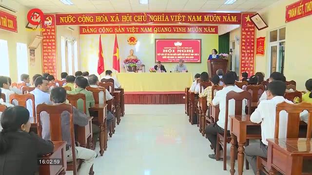 Đoàn ĐBQH tỉnh Bình Định tiếp xúc cử tri thị xã Hoài Nhơn 