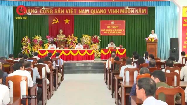 Đoàn ĐBQH tỉnh Phú Yên tiếp xúc cử tri tại thị xã Đông Hòa 