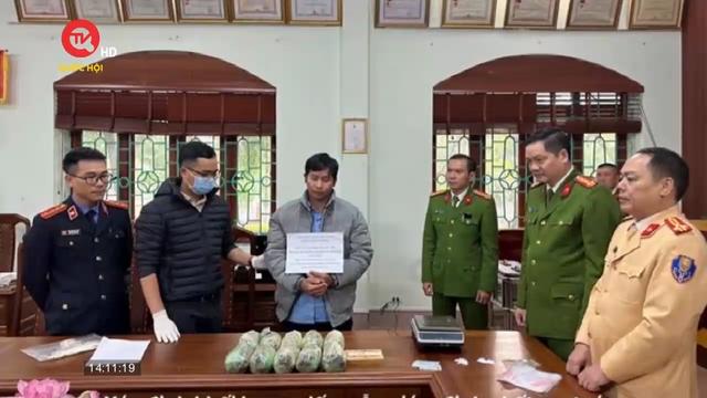 Công an tỉnh Lai Châu bắt giữ đối tượng mua bán số lượng lớn ma túy