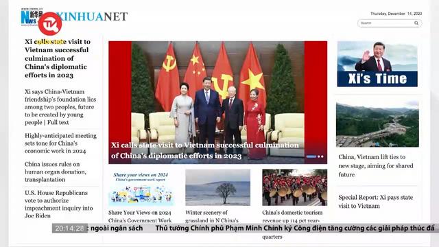 Chuyến thăm Việt Nam là đỉnh cao của ngoại giao Trung Quốc năm 2023 