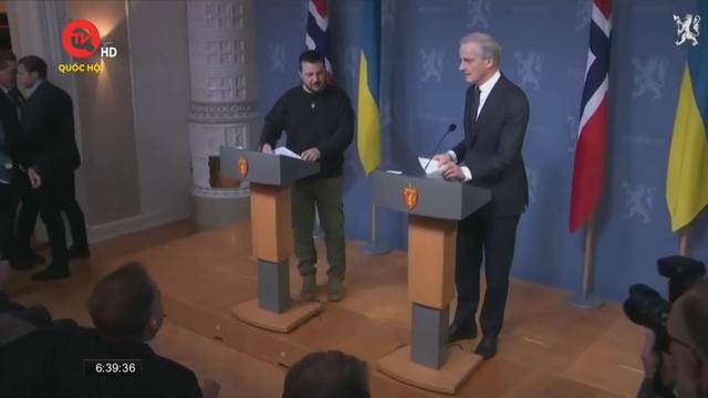 Tổng thống Ukraine tìm kiếm sự hỗ trợ từ các nước Bắc Âu