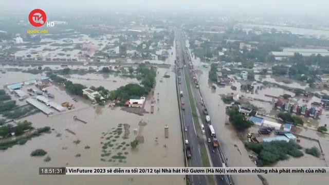 Cụm tin quốc tế: Mưa lớn gây ngập lụt nghiêm trọng tại Ấn Độ