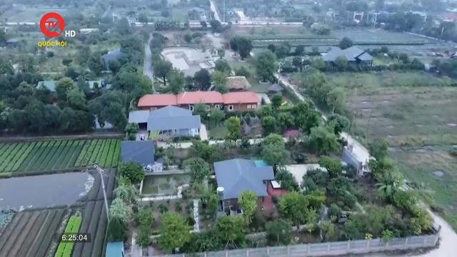 Alo cử tri: Hàng loạt biệt thự mọc lên trên đất nông nghiệp ở Hà Nội