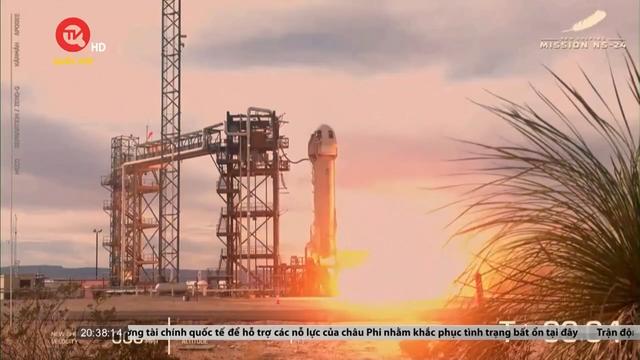Blue Origin phóng thành công tên lửa đẩy New Shepard 