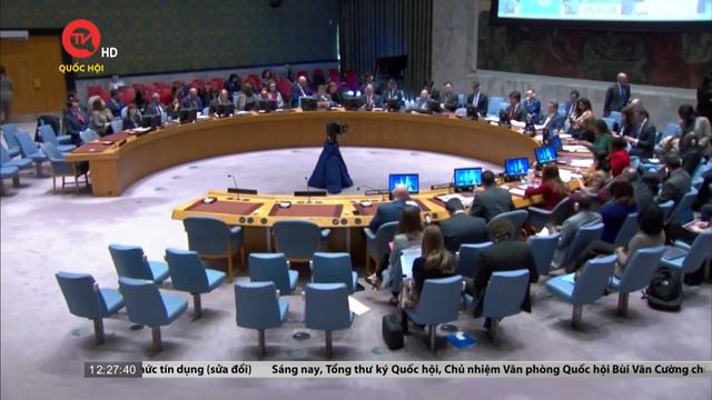 Hội đồng Bảo an Liên hợp quốc hoãn bỏ phiếu đối với nghị quyết về Gaza