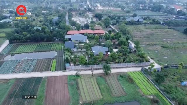 Alo cử tri: Vì sao những biệt thự nhà vườn lại mọc trên đất nông nghiệp huyện Thường Tín?