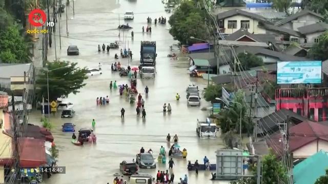 Lũ lụt tại miền Nam Thái Lan khiến hàng chục nghìn người bị ảnh hưởng 