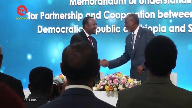 Ethiopia ký hiệp ước sử dụng cảng biển của Somaliland