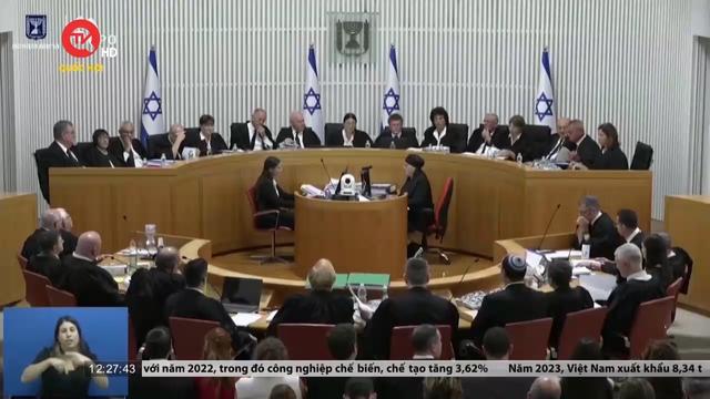 Tòa án tối cao Israel bác bỏ đạo luật gây tranh cãi