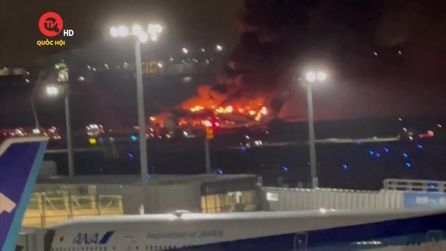 Máy bay Nhật bốc cháy: Công ty bảo hiểm Mỹ bồi thường 130 triệu USD
