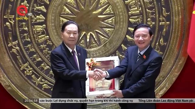 Tăng cường chia sẻ kinh nghiệm trong xây dựng pháp luật giữa 2 Quốc hội Việt Nam - Lào