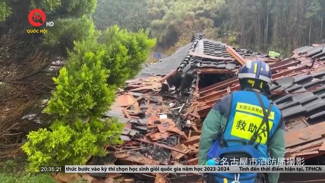 Nhật Bản triển khai thêm lực lượng cứu trợ động đất