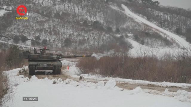 Mỹ, Hàn Quốc tập trận gần biên giới Triều Tiên