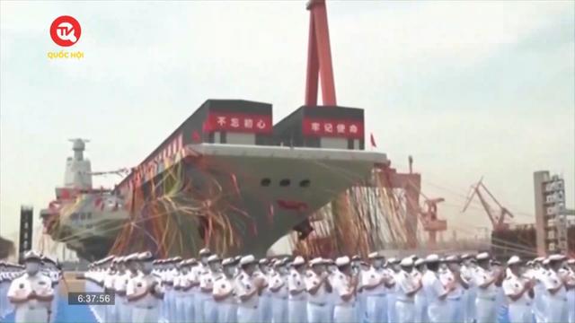 Trung Quốc công bố hình ảnh tàu sân bay thế hệ mới nhất