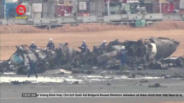 Thông tin mới về vụ va chạm máy bay ở Nhật Bản