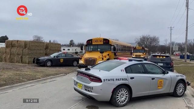 Xả súng tại trường học ở bang Iowa (Mỹ) khiến 1 người thiệt mạng